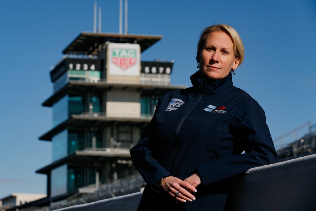 Beth Paretta at Indianapolis Motor Speedway (IMS)