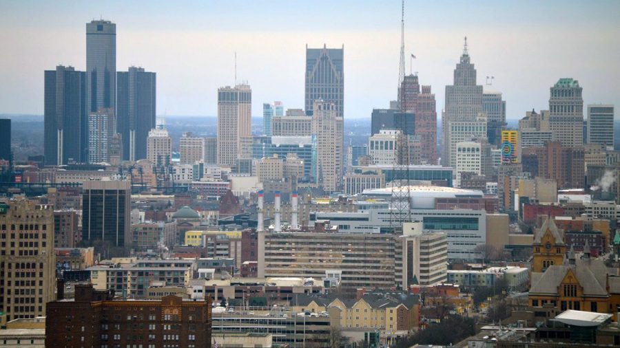 Downtown Detroit skyline