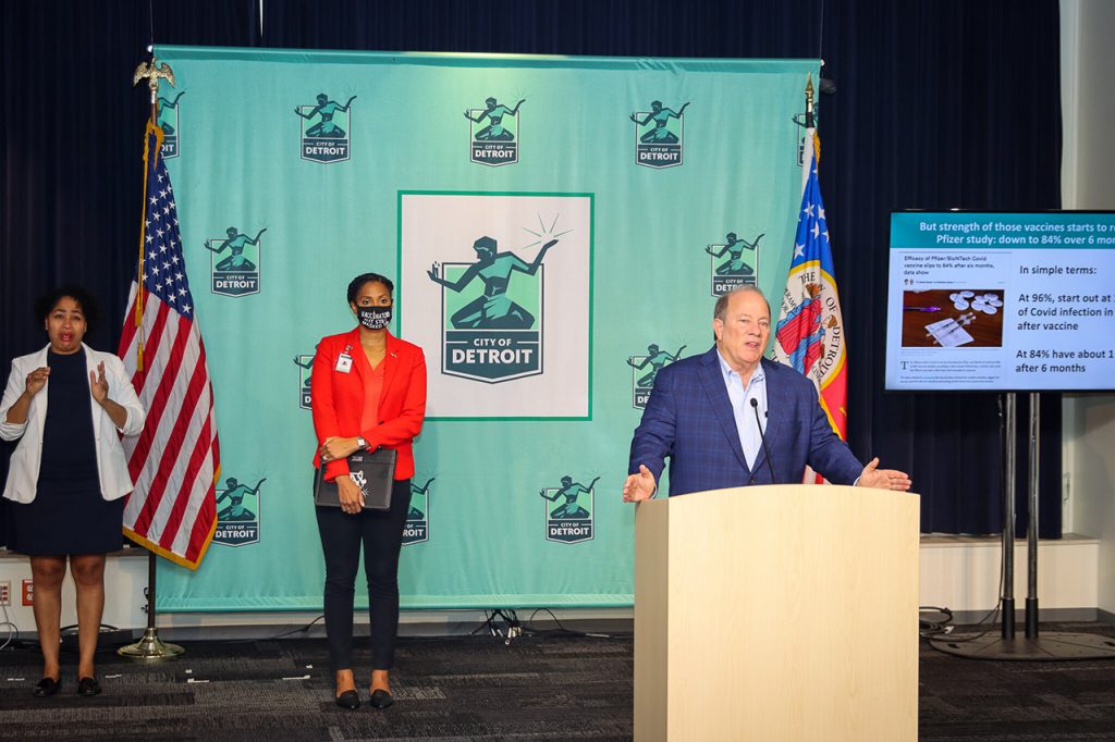 Mayor Mike Duggan 08/16/21 COVID-19 presser