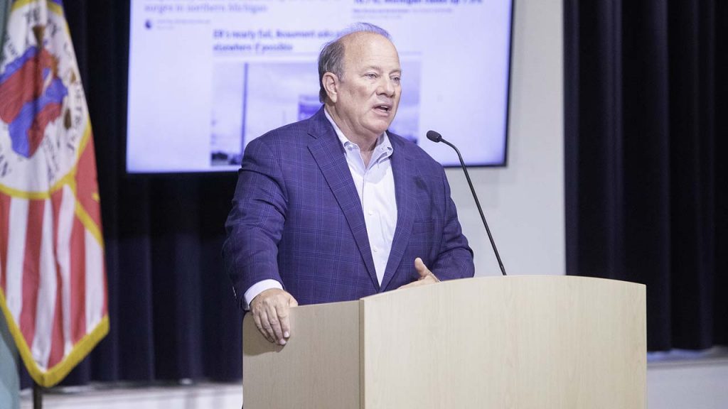 Mayor Mike Duggan covid presser Sep. 30, 2021