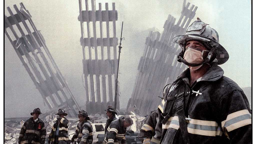 September 11 photo by Dave Turnley