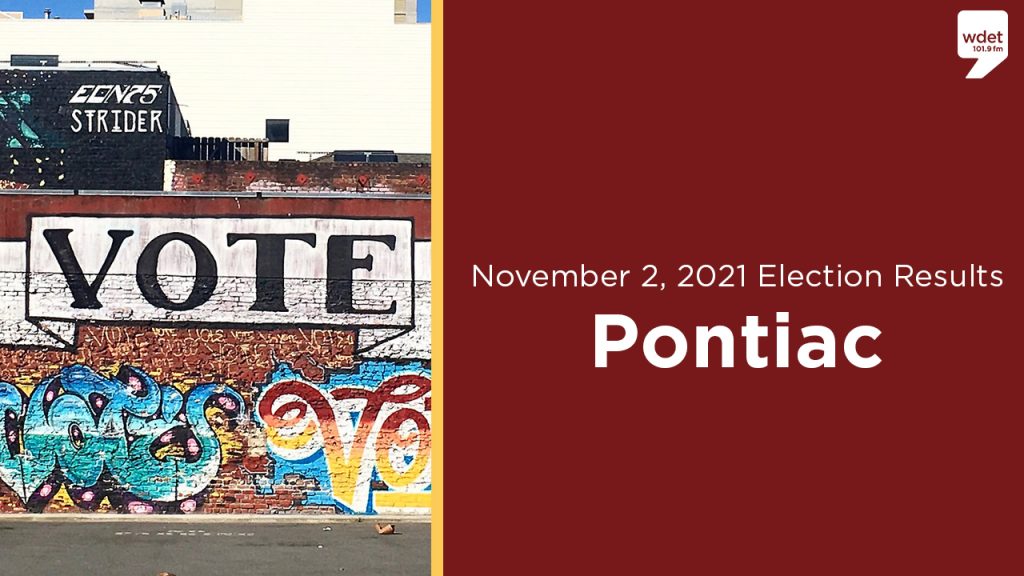 pontiac election results nov 2 2021