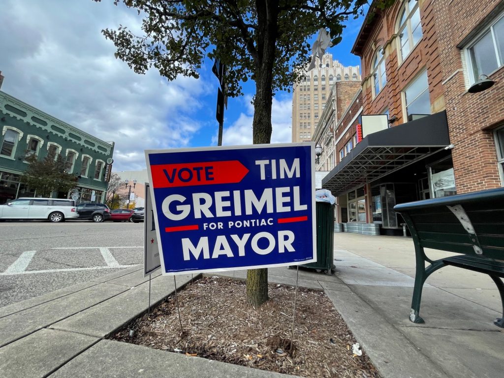 Tim Greimel for Mayor Sign