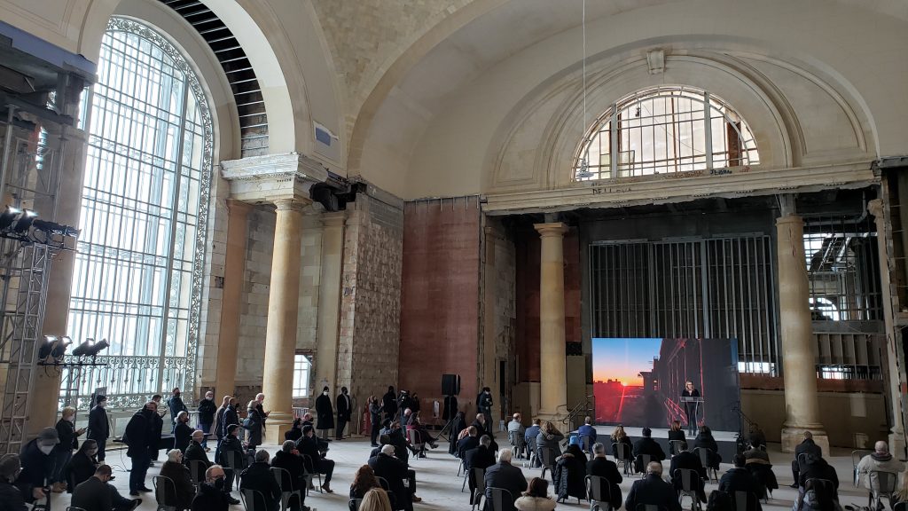 Michigan Central Station Google Ford announcement