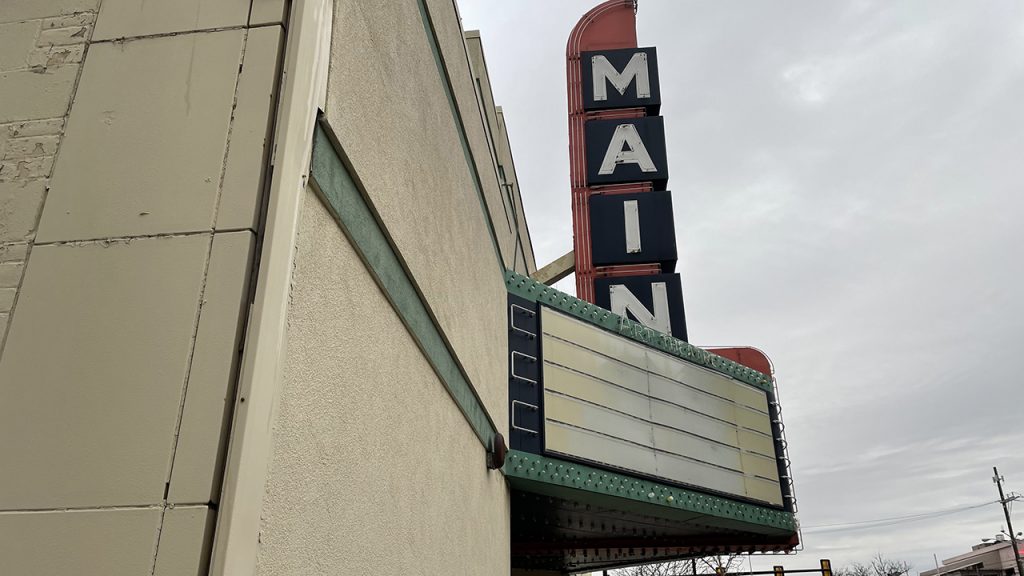 Main Art Theatre sign