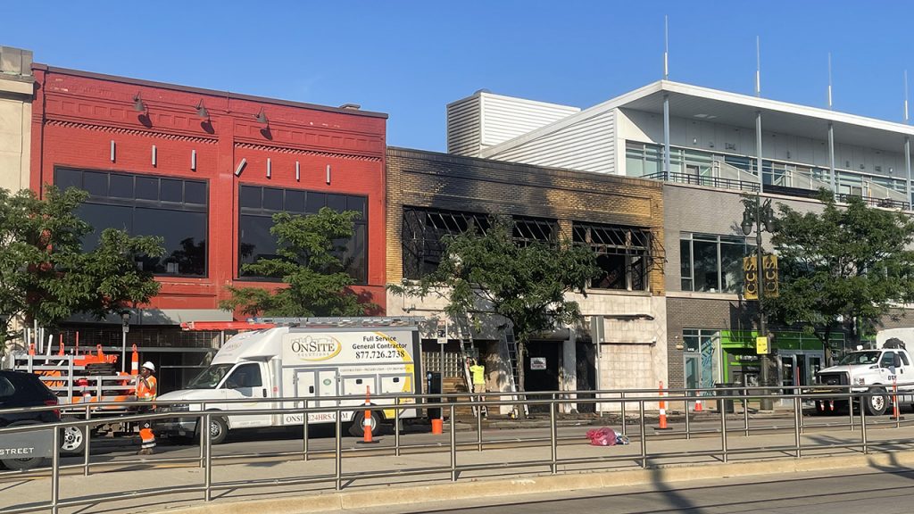 Woodward Bar and Grill fire