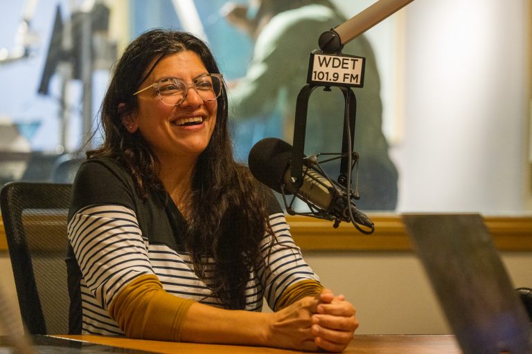 Rashida Tlaib at WDET, October 28, 2022