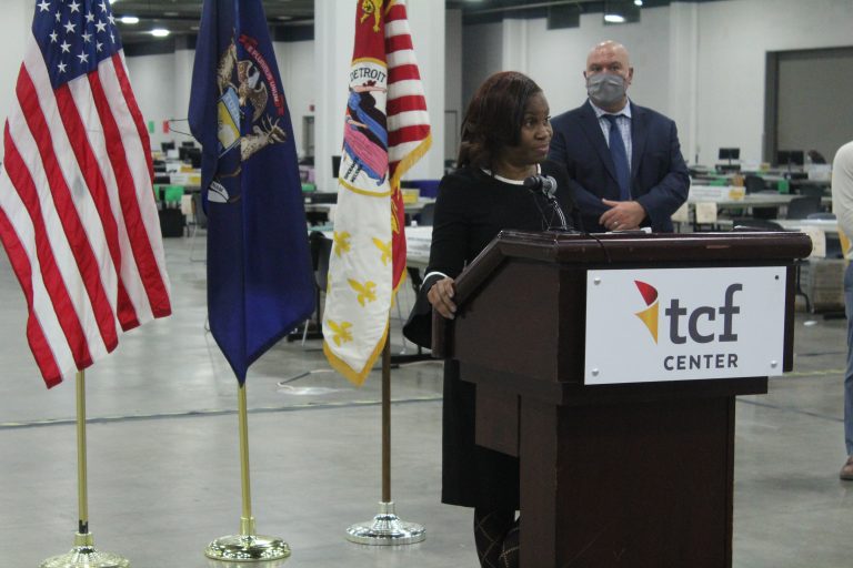 Janice Winfrey at TCF Center