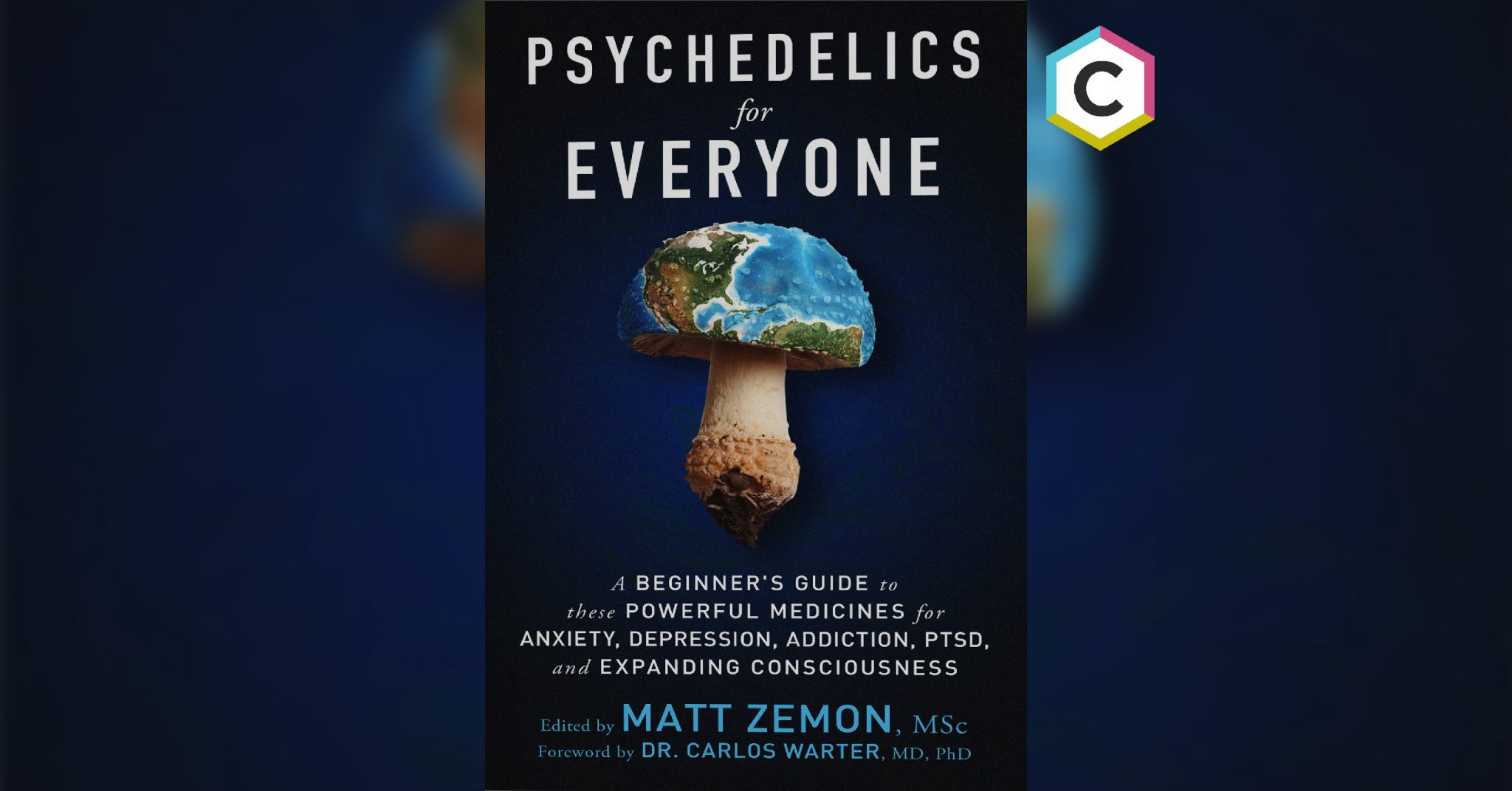 book cover for Psychedelics for Beginners by Matt Zemon