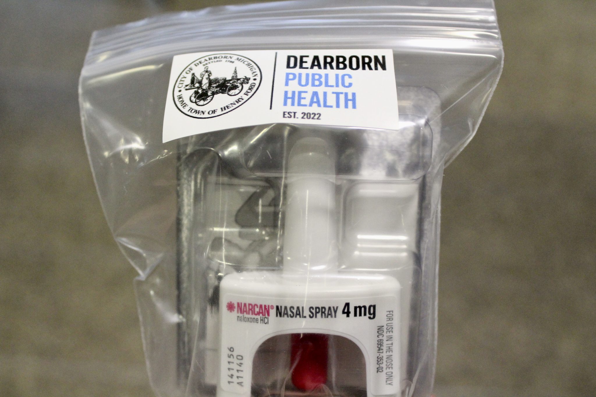 Narcan nasal spray