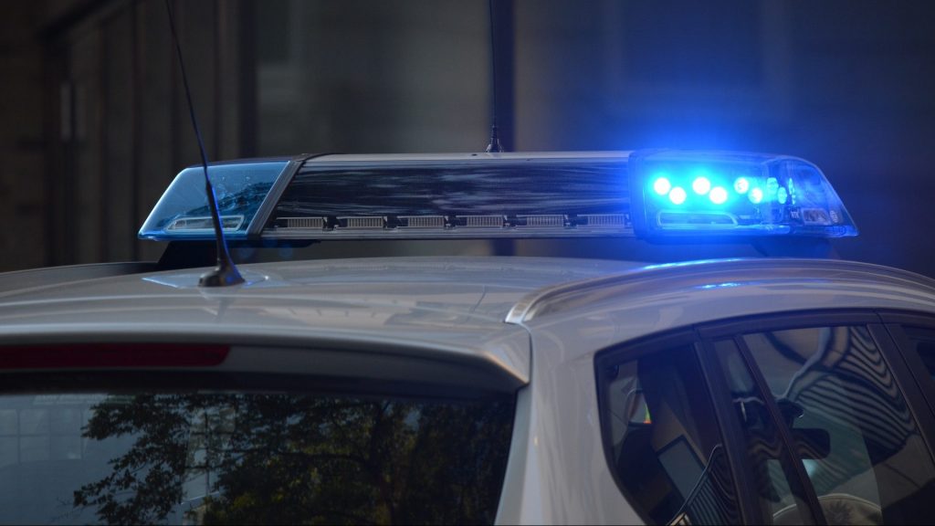 Stock photo of police car.