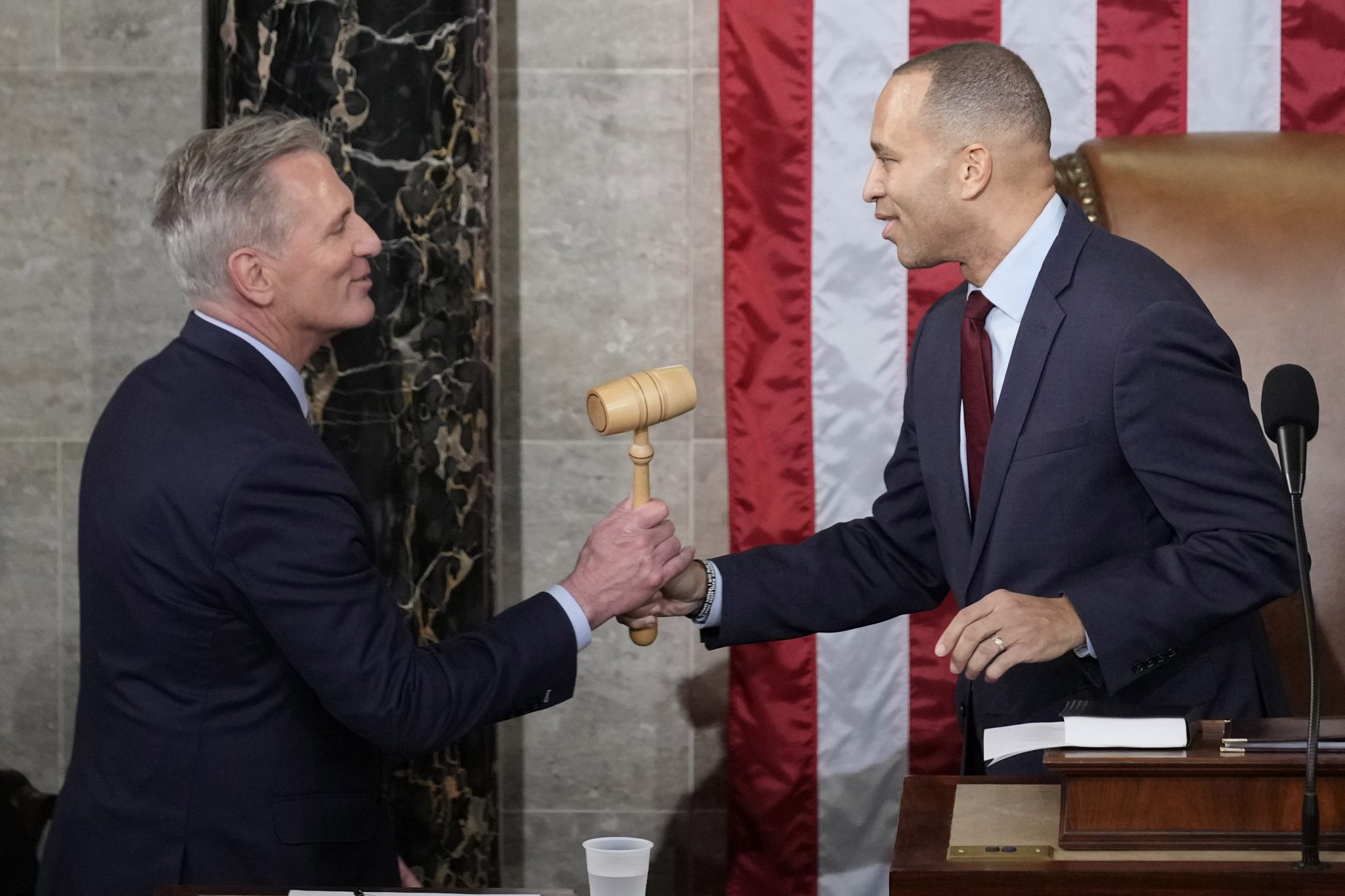 Kevin McCarthy, Hakeem Jeffries