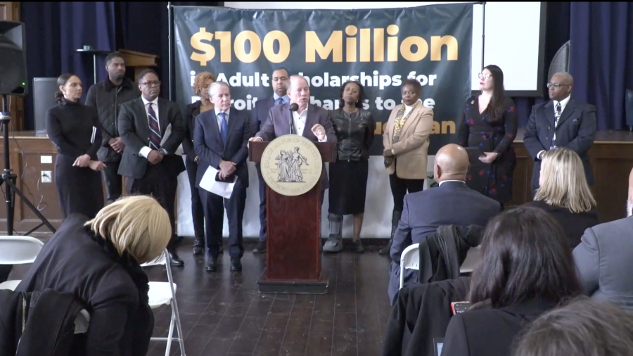 Detroit Jump Start jobs program press conference