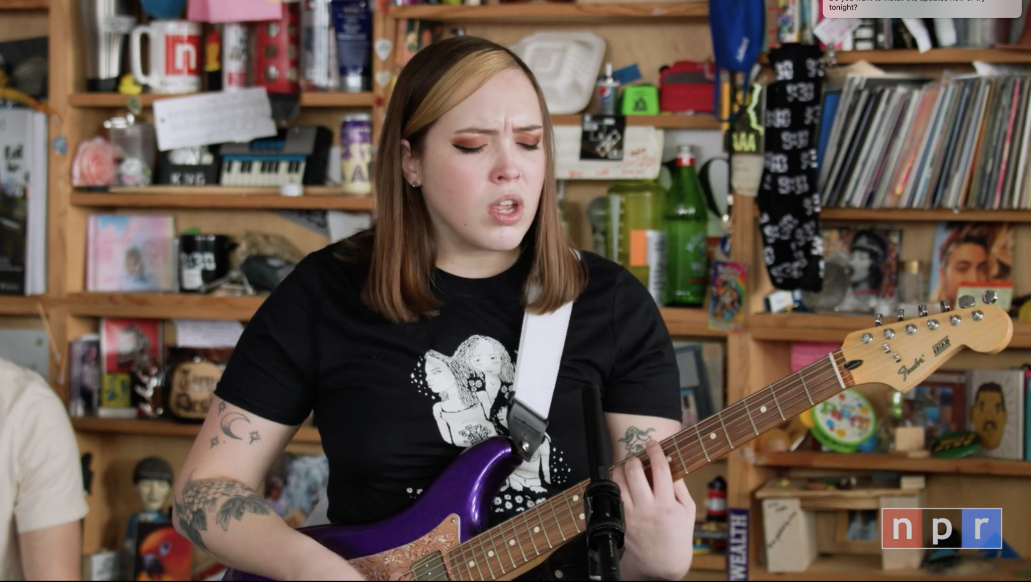 Soccer Mommy performs at NPR's Tiny Desk Concert.