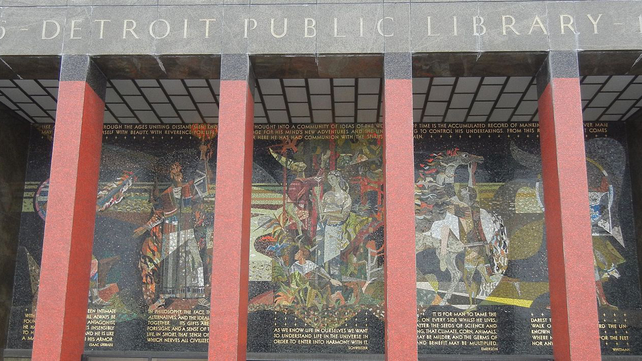 Photo of a Detroit Public Library location