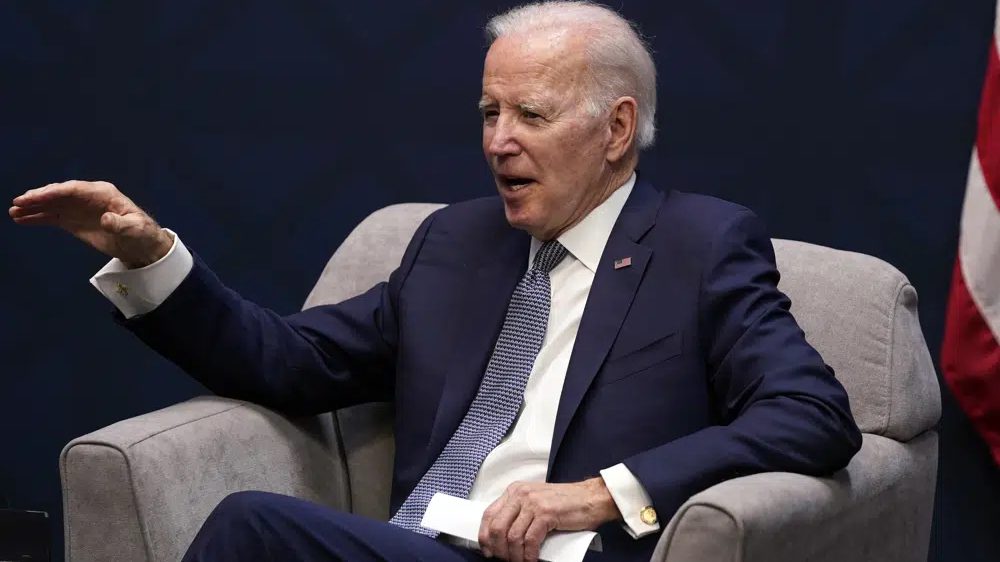 President Joe Biden meets Australian Prime Minister Anthony Albanese at Naval Base Point Loma, Monday, March 13, 2023, in San Diego.