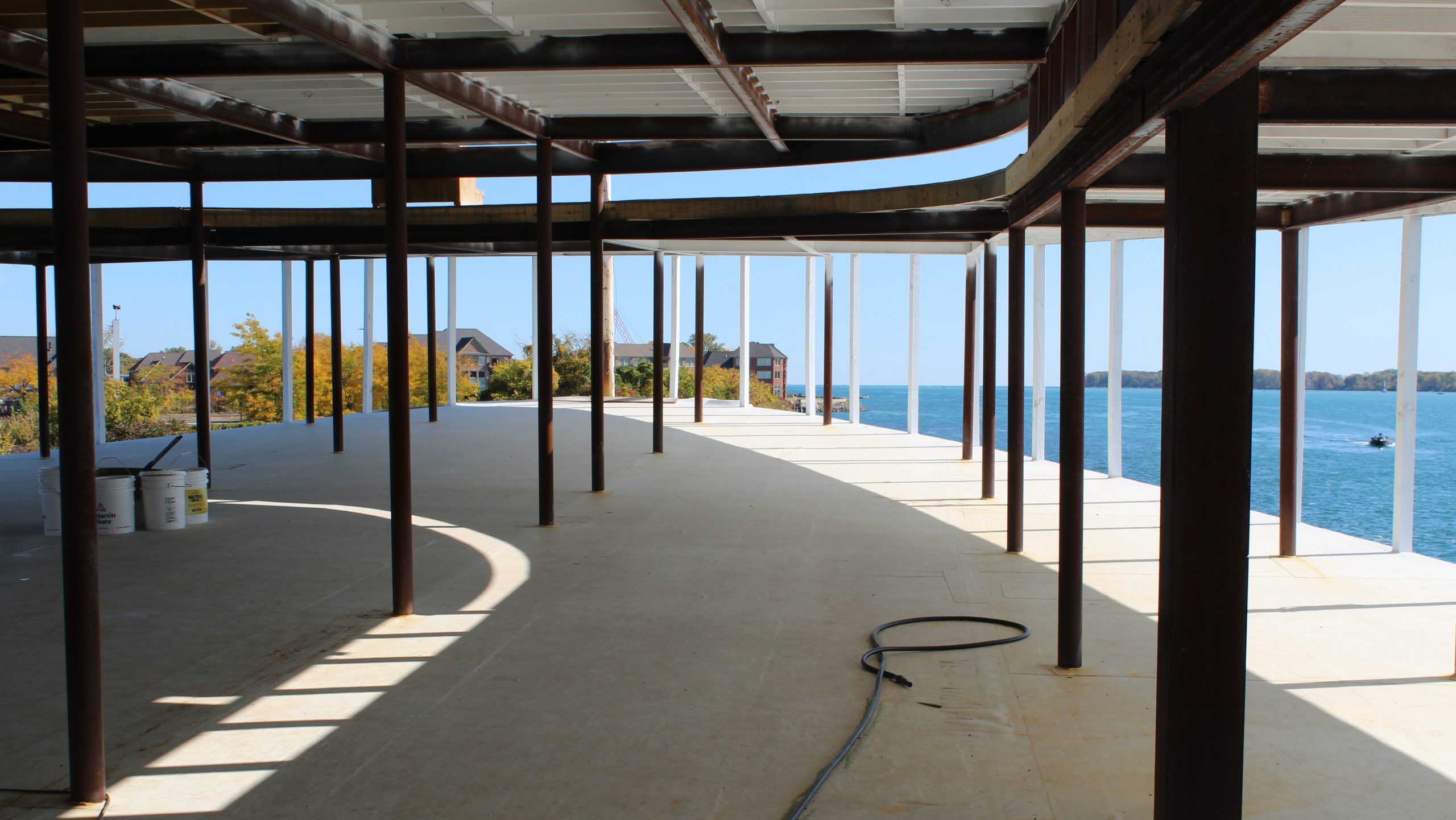 The second floor of the Ste. Claire, where the dance floor will be reconstructed.