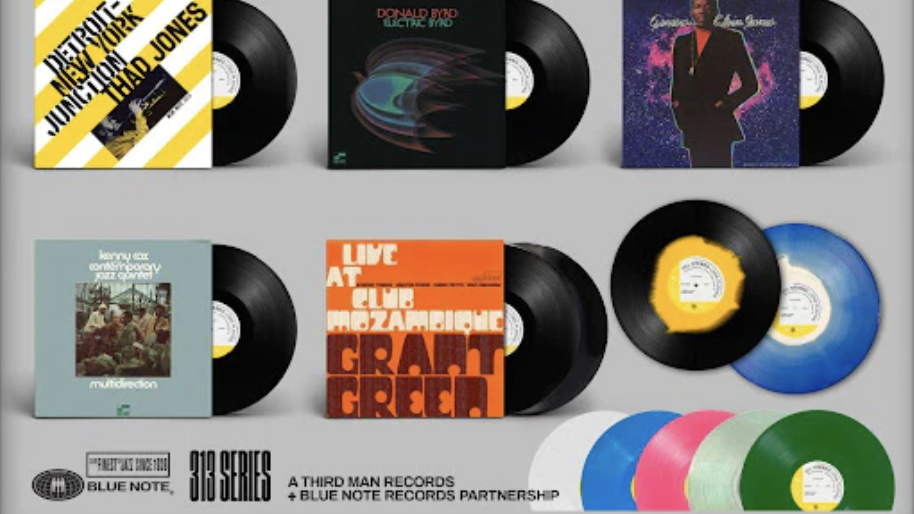 Third Man Records and Blue Note Records announced the 313 Series of vinyl re-releases.