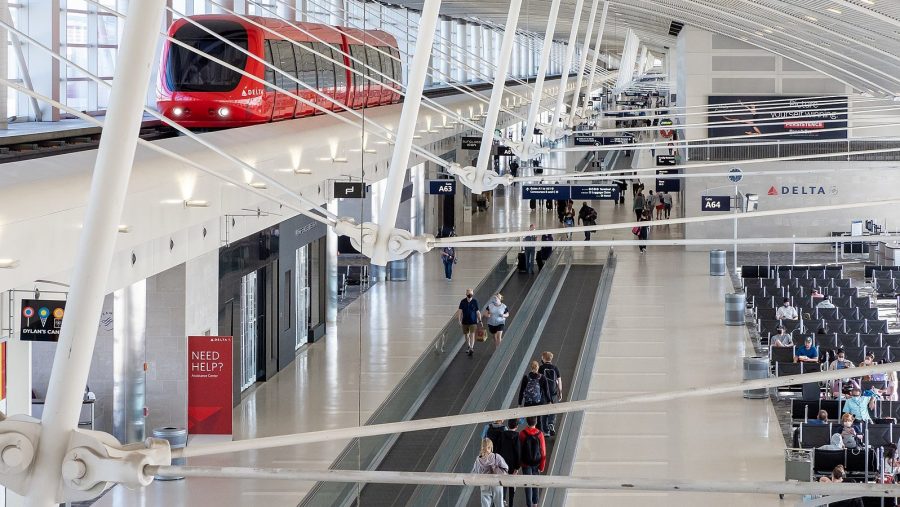 Detroit Metro Airport.