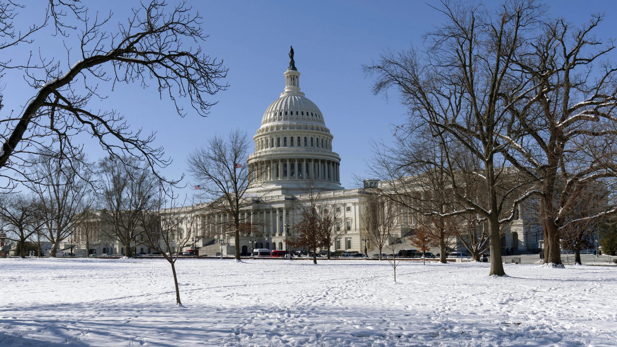 The U.S Capitol is seen on a sunny day in Washington, Wednesday, Jan. 17, 2024.