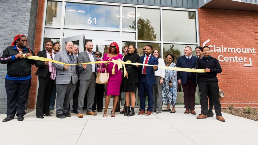 Clairmount Center ribbon cutting ceremony