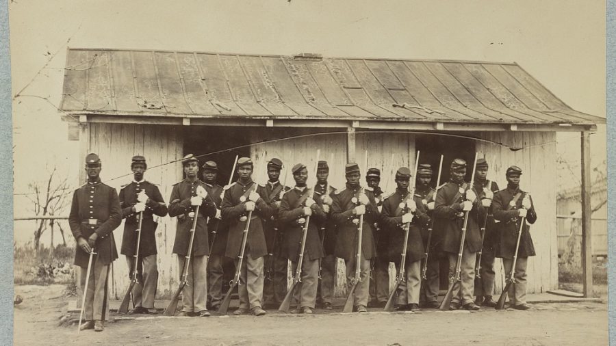 Guard House and Guard, 107th U.S. Colored Infantry Fort Corcoran near Washington, D.C.