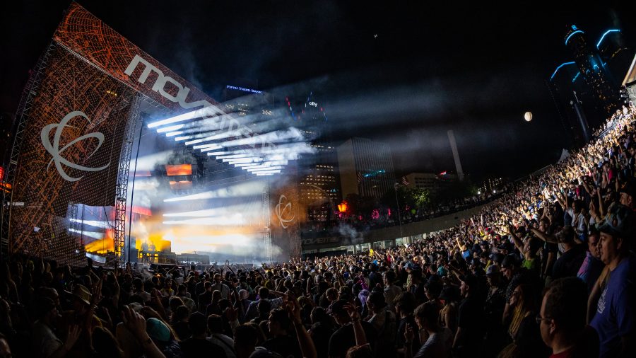 Basement Jaxx perform at Movement 2023 in Detroit.