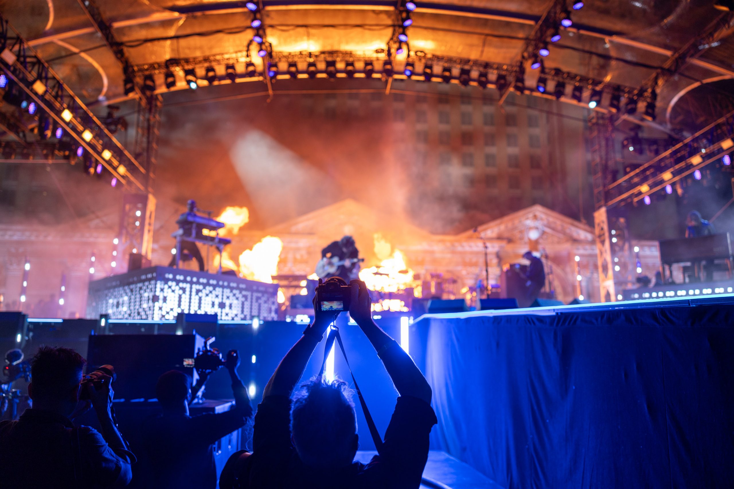 Thousands packed Michigan Central Station's grand reopening concert on Thursday, June 6, 2024.