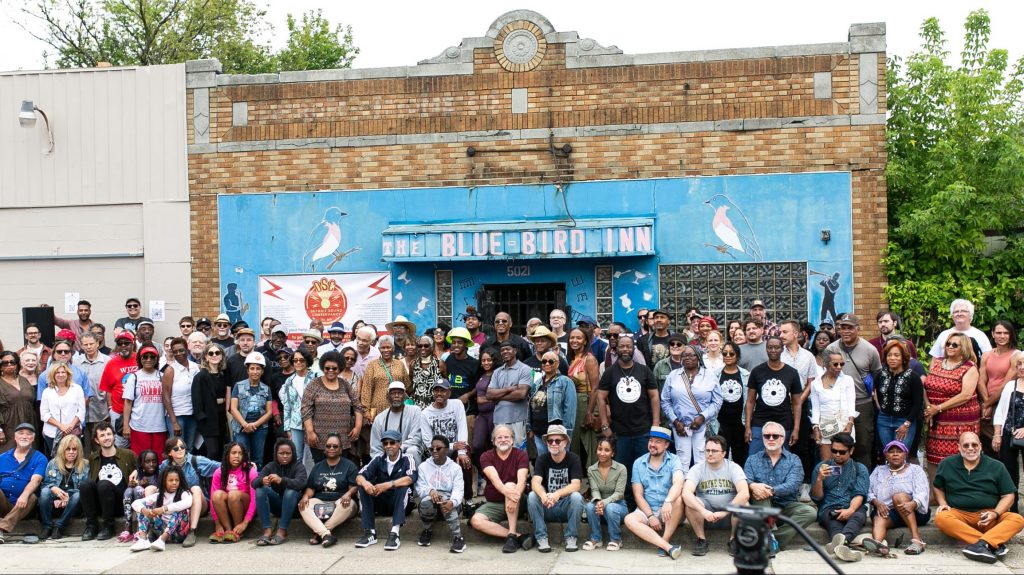 The nonprofit Detroit Sound Conservancy received a $1.9 million grant from the Mellon Foundation to restore the historic Blue Bird Inn on Detroit's old west side.