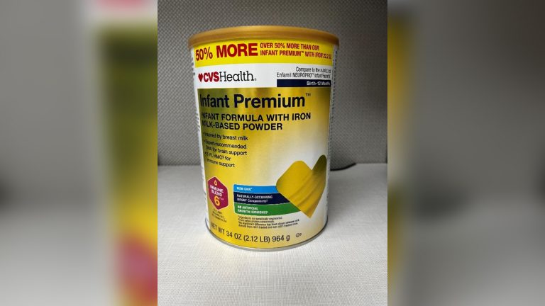 Consumers who've purchased CVS baby formula manufactured by Perrigo Company should check for UPC number 050428318034 as part of a voluntary recall by the pharmaceutical giant.