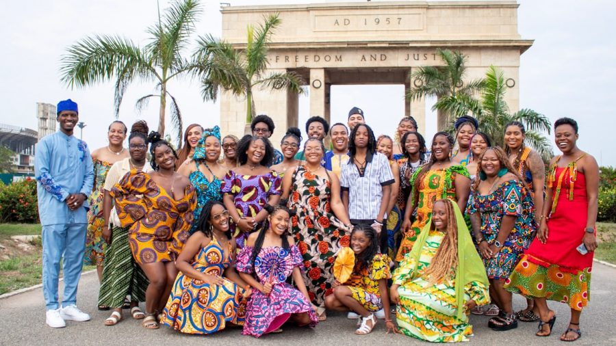 Students from the Umoja Debate Team traveled to Ghana to immerse themselves in African culture.