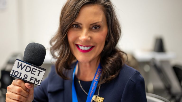 Michigan Gov. Gretchen Whitmer spoke with WDET ahead of her speech on the last night of the Democratic National Convention in Chicago.