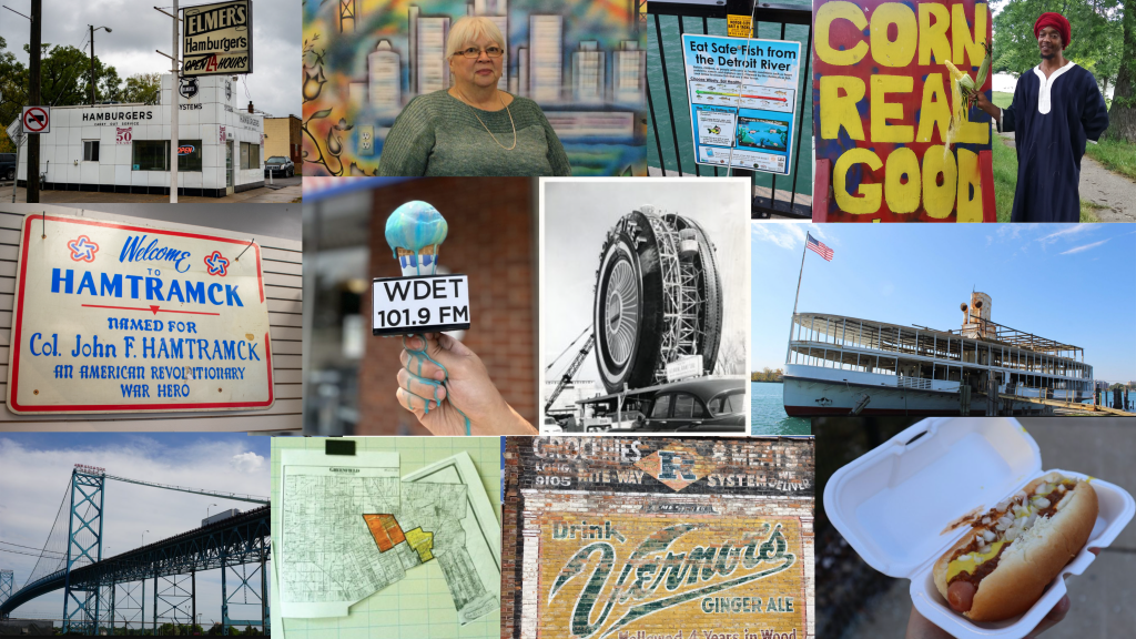 A collection of photos from past CuriosiD episodes. WDET is celebrating the 10th anniversary of the listener-centered podcast this year.