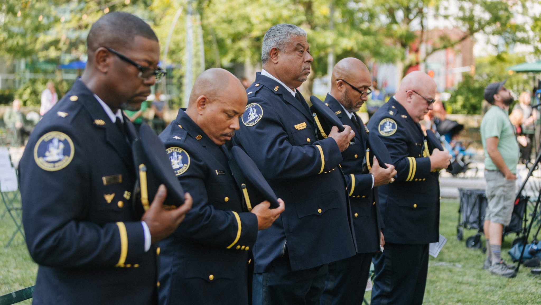 Detroit police and fire held their annual 9/11 Memorial Ceremony on Wednesday, Sept. 11, 2024.