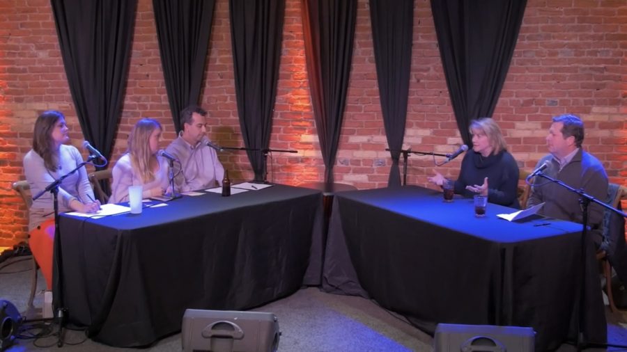 Cheyna Roth, Alethia Kasben and Zach Gorchow interview Christine Greig and Jase Bolger