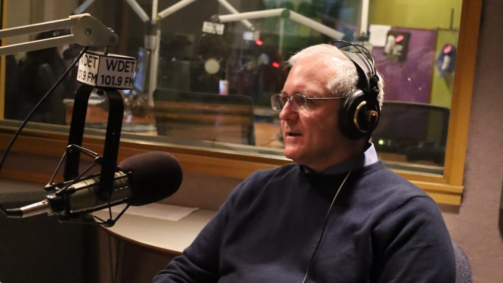 Former Russian hostage Paul Whelan speaks with Senior News Editor Quinn Klinefelter at WDET Studios.