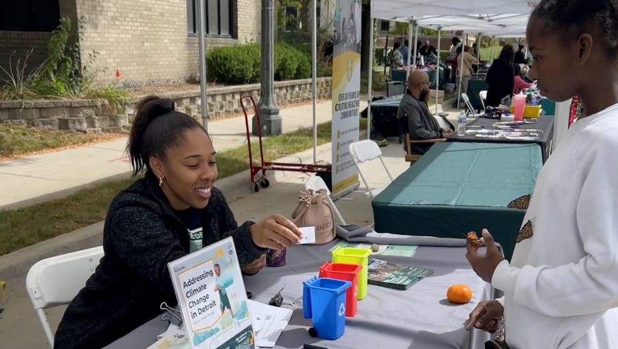 Detroit's Office of Sustainability participates in several community events throughout the year to help educate the public about sustainable practices.