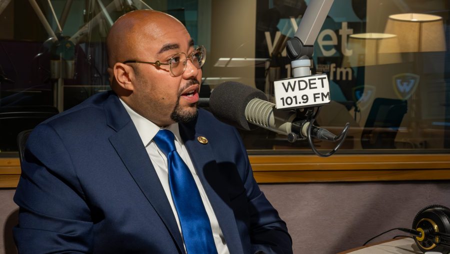 Detroit City Councilman Fred Durhal III discusses his run for mayor on January 30, 2025.