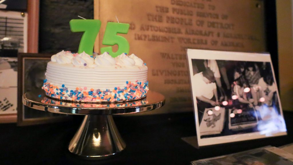 WDET celebrated the close of its 75th anniversary year with members on Thursday, Feb. 13, 2025.