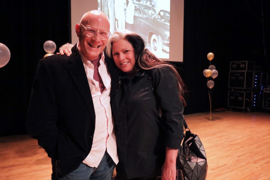 WDET music hosts Rob Reinhart and Ann Delisi.