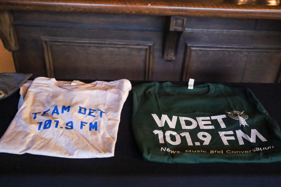 Scenes from WDET's 75th anniversary wrap party at the Majestic Theatre.