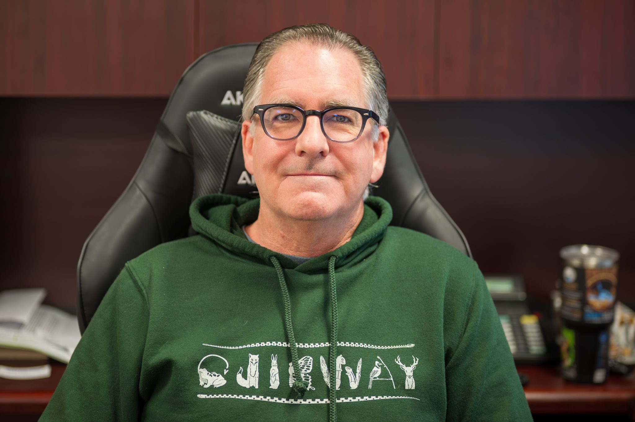Windsor West MP Brian Masse in his office on Ouelette Ave.