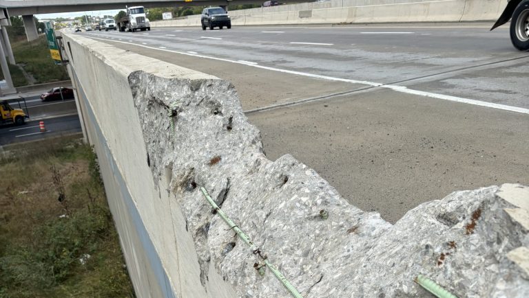 I-94 over M-39 bridge, Allen Park.