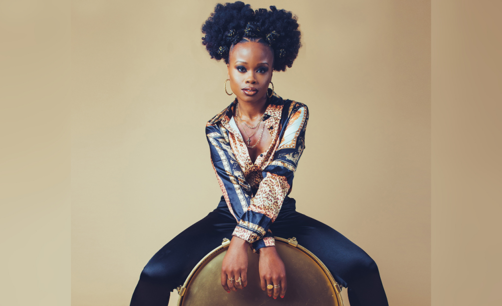 The Pocket Queen is a drummer and producer that has played for musical icons while developing her own brand of funk.