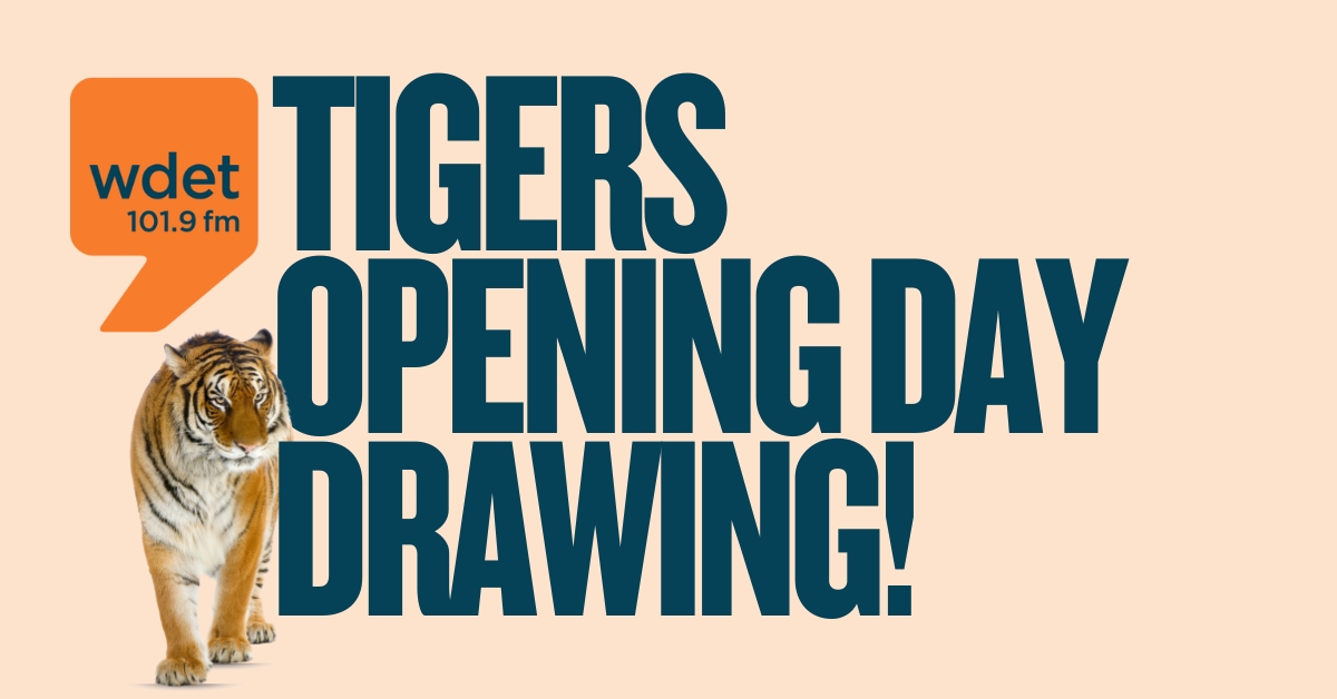WDET's Tigers Opening Day Drawing