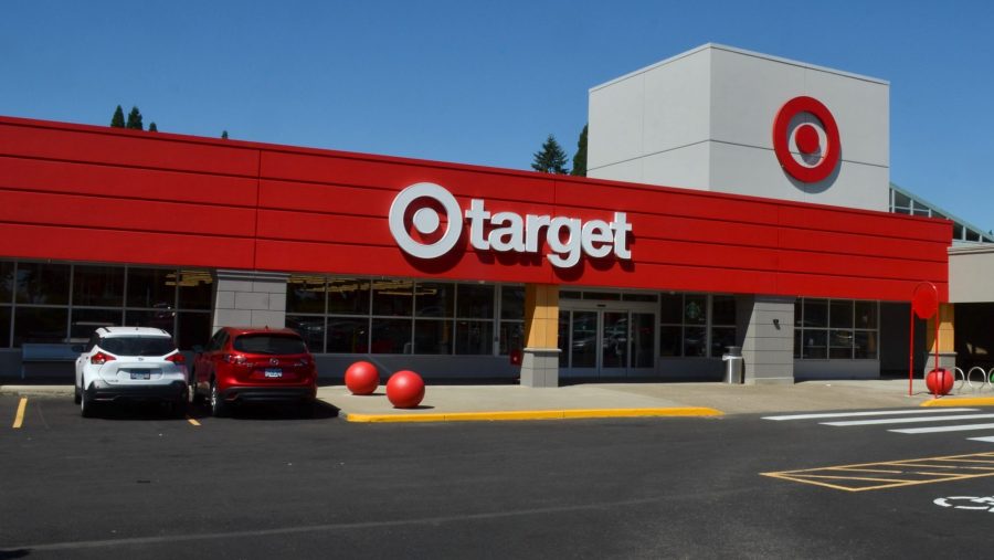 Target store in Cedar Mill, Oregon, in July 2022. Located in a building that housed Bales Thriftway from 1988 to 2019. Photo by Steve Morgan.