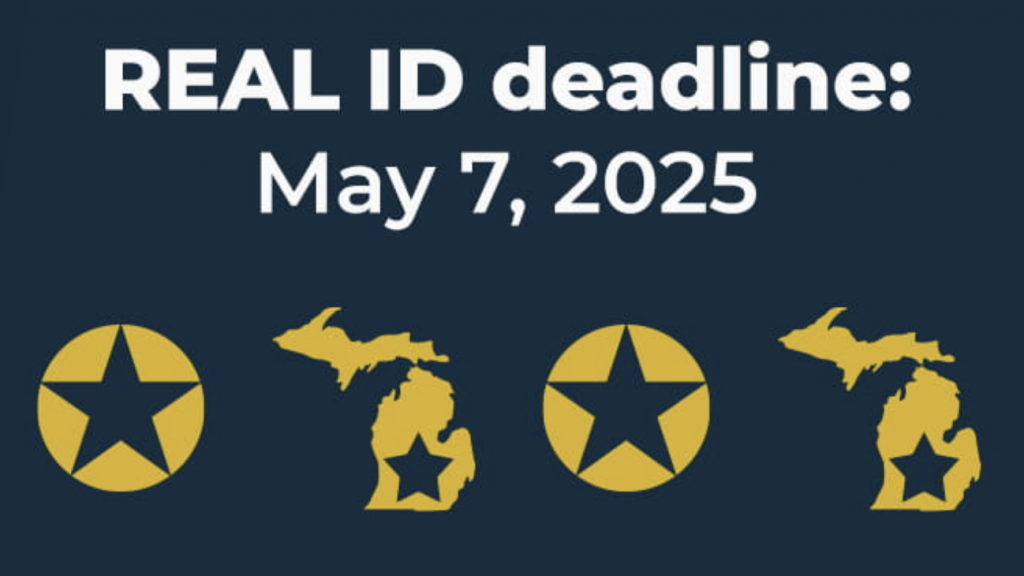 Upgrading a standard license or ID to a REAL ID is free in Michigan if done during the normal renewal period.