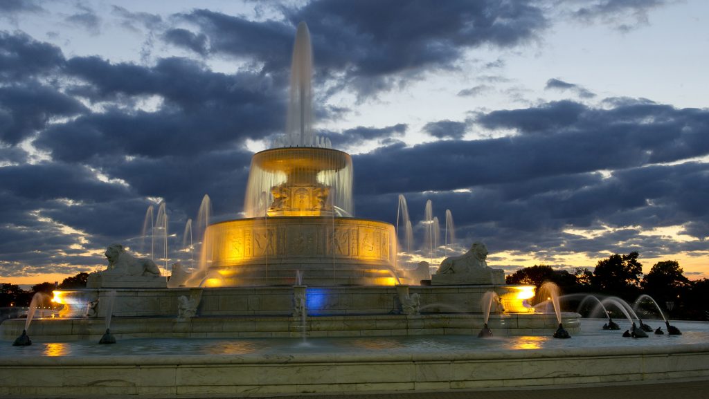 The James Scott Memorial Fountain at Belle Isle State Park will undergo renovations this year.