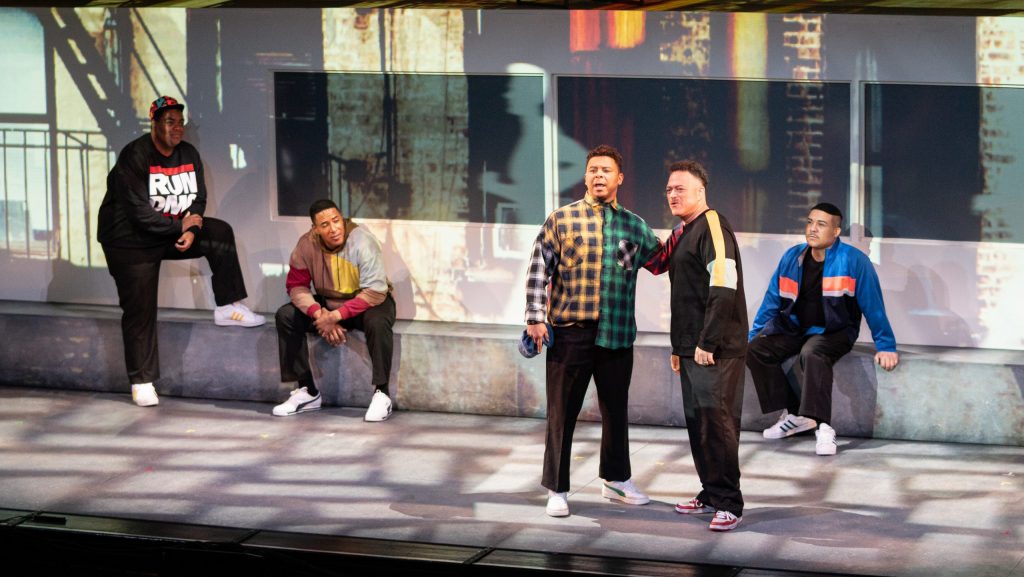 "The Central Park Five" at the Portland Opera in Oregon.