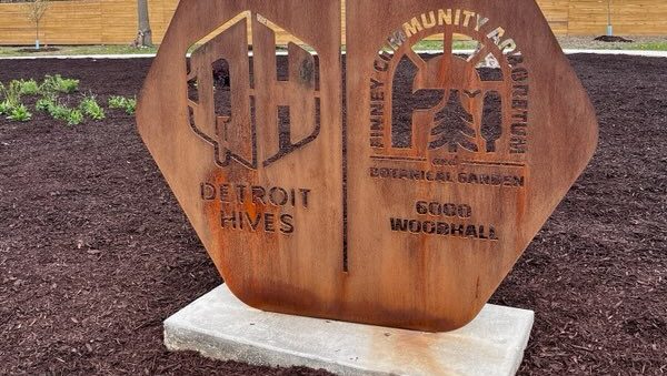 The Finney Community Arboretum and Botanical Garden, a new urban oasis created by Detroit Hives.